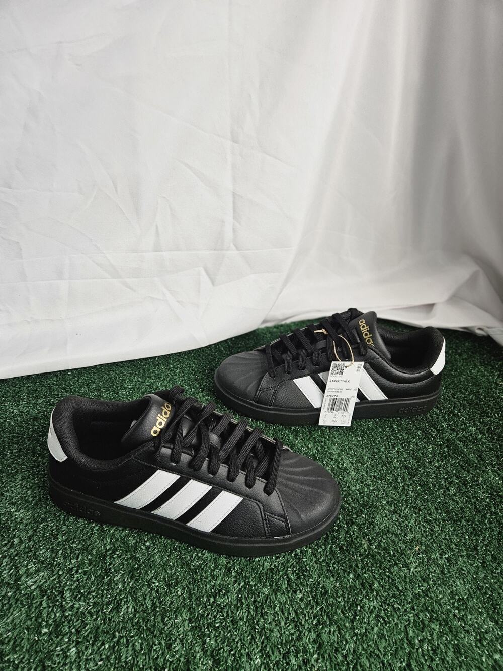 ADIDAS JP8276 STREETTALK BLACK/WHITE SPORTWEAR SHOE SNEAKERS NIB MEN'S 7.5